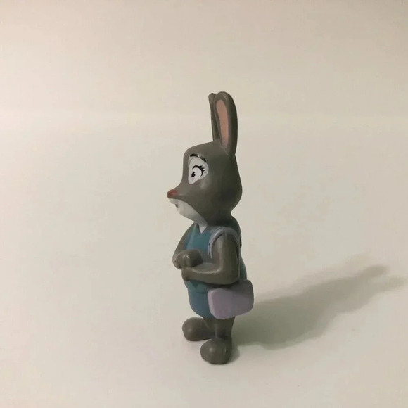 Disney  Pixar Zootopia Judy Hopps Mom and Dad Rabbit Mini Toy Figure - Picture 12 of 14